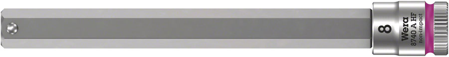Wera 8740 A HF Zyklop Bit Socket 1/4"