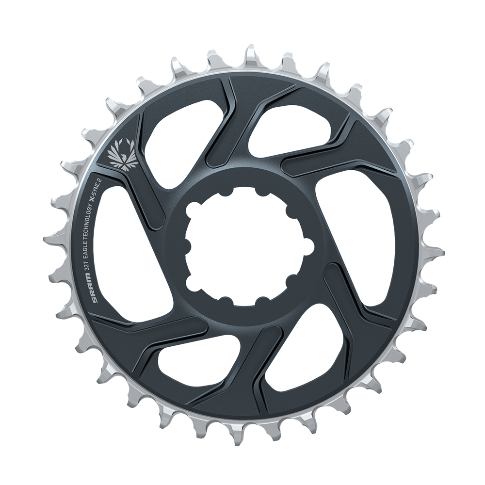 Sram Chain Ring X-SYNC 2 32T Direct Mount 6mm Offset Eagle Lunar/Polar Grey