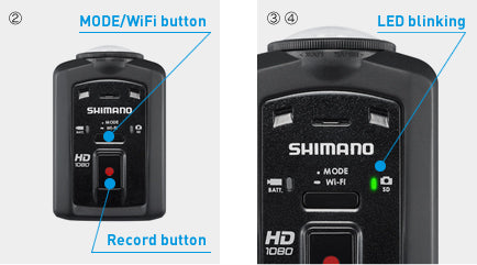 SHIMANO SPORT CAMERA VIDEO CAMERA RECORDER FULL HD