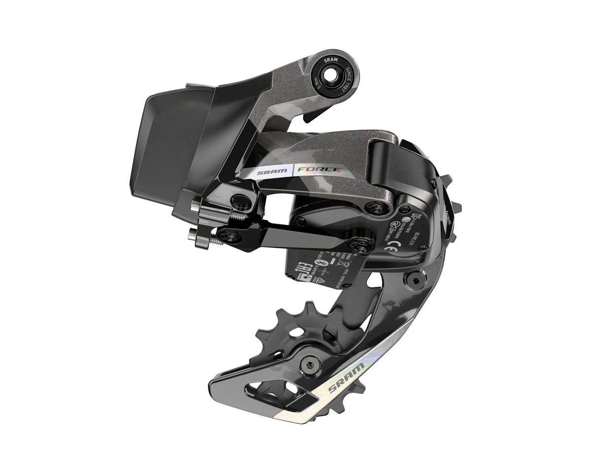 SRAM Force AXS eTap Rear Derailleur - 12-Speed, Medium Cage, 36t Max, (Battery Not Included), Iridescent Gray, D2