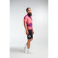 Black Sheep Cycling Men's TOUR Jersey Coral/ Purple Acid