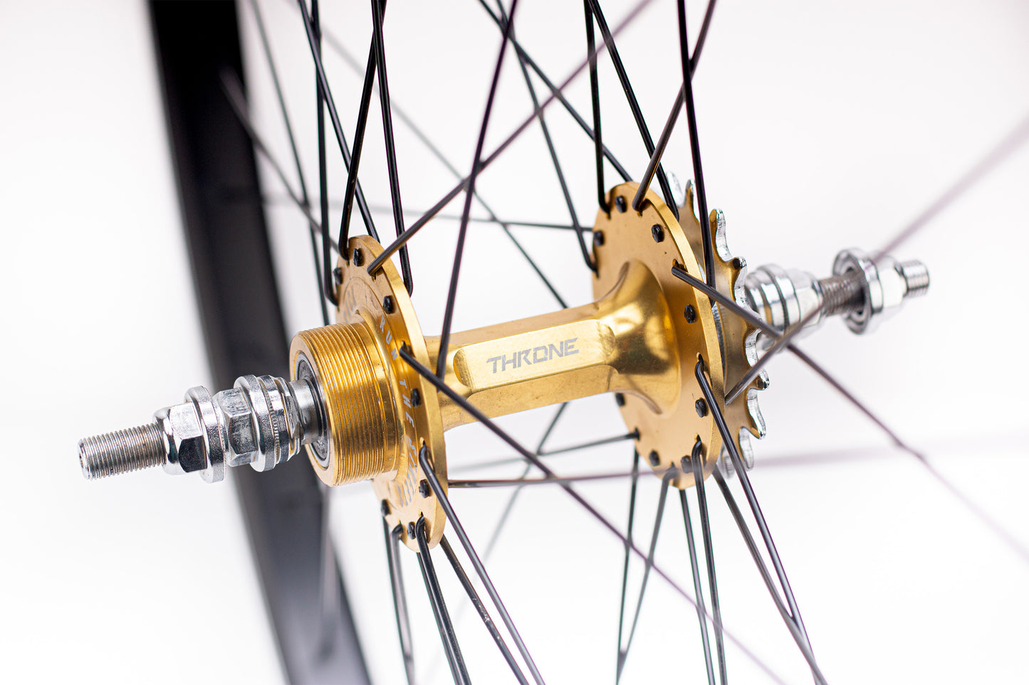 Throne Wheel w/ TRKLRD Gold Hub