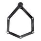 KRYPTONITE KEEPER 585 FOLDING LOCK: BLACK 85CM 3MM