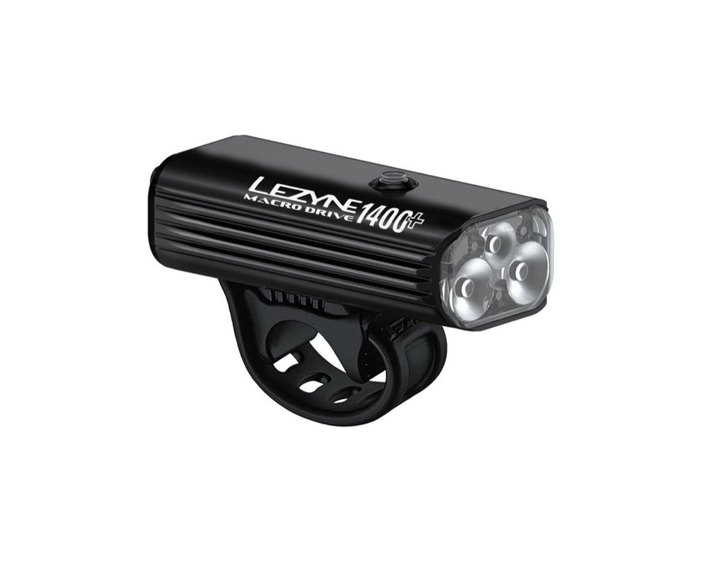 Lezyne Macro Drive 1400+ Front - Satin Black