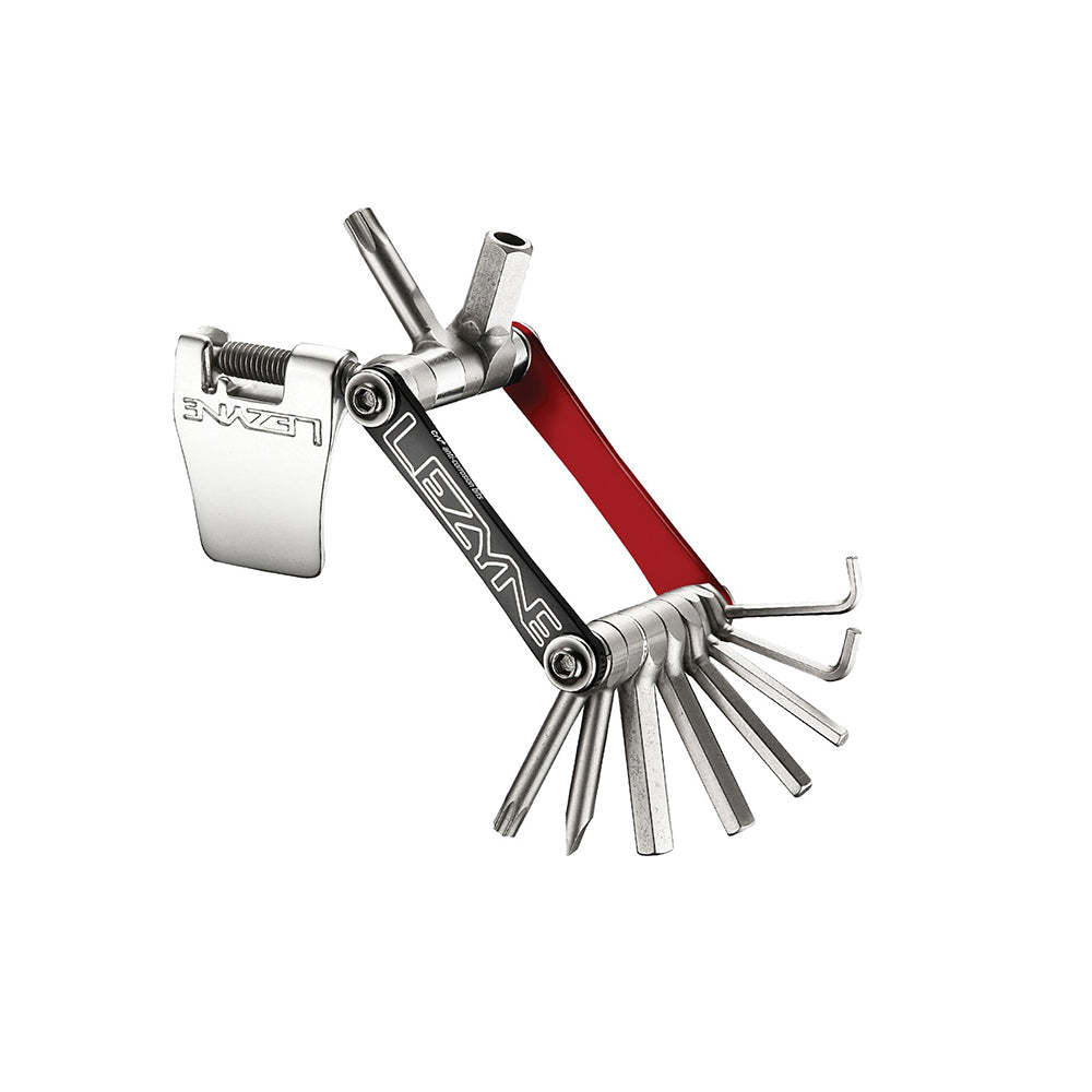Lezyne V-11 Multi-Tool Red/Blk