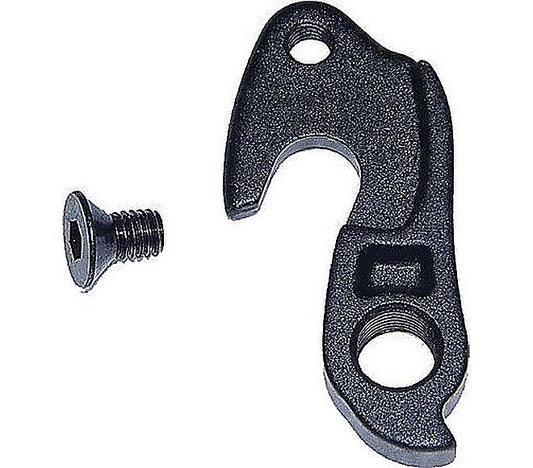 HGR REV. 3 ROAD DERAILLEUR HANGER, STANDARD LENGTH, MAX 25T, W/ BOLT (5 PACK)