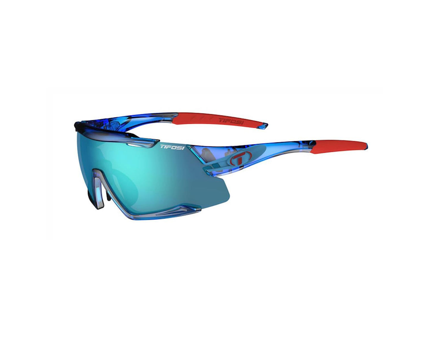 Tifosi Aethon - Crystal Blue (Clarion Blue/AC Red/Clear)