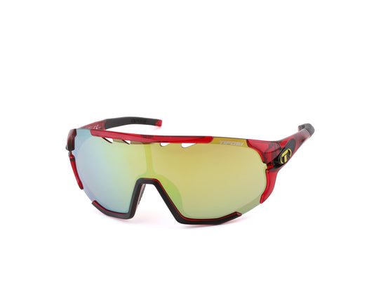 Tifosi Sledge - Crystal Red (Clarion Yellow/AC Red/Clear)