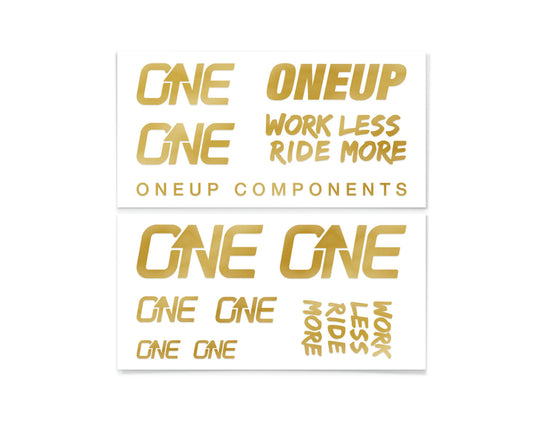 OneUp Decal Kit HB - Gold (Kashima)
