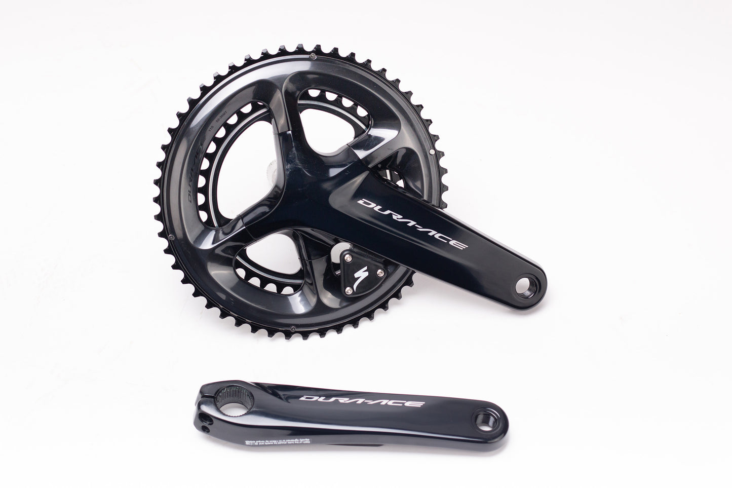 Shimano FC-R9100-P Dura-Ace Crankset Hollowtech2 172.5mm 52-36 With Specialized Dual Power Meter