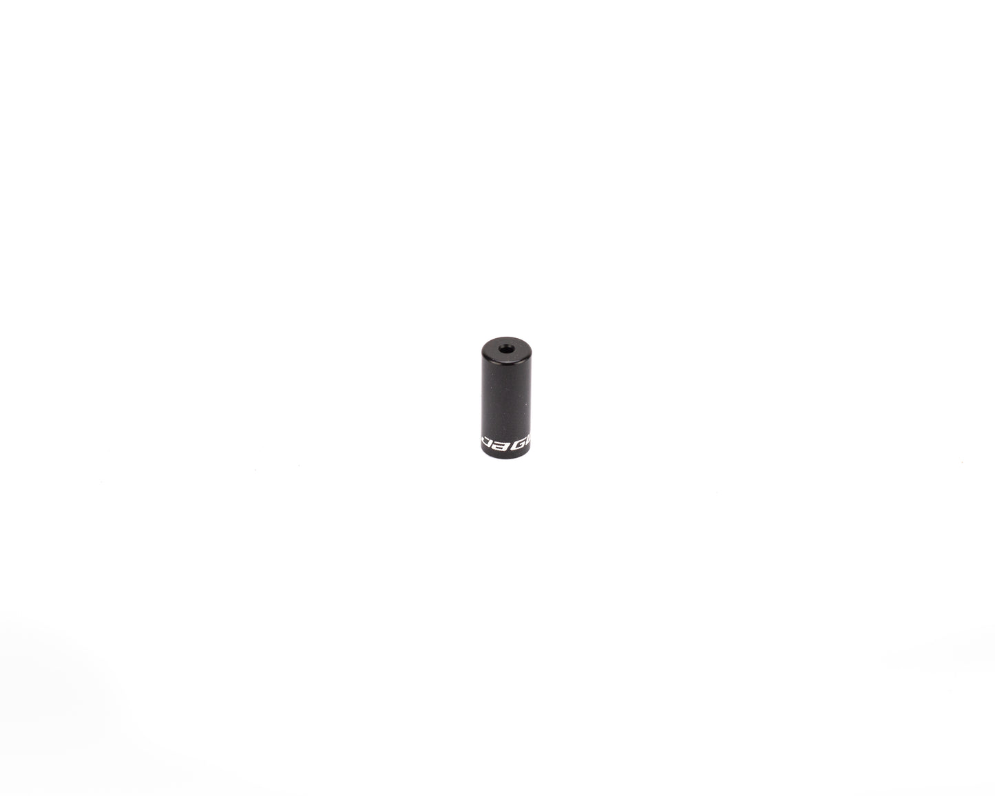 Jagwire 4mm Open Pre-Crimped Brake End Caps Black Alloy w/opkge