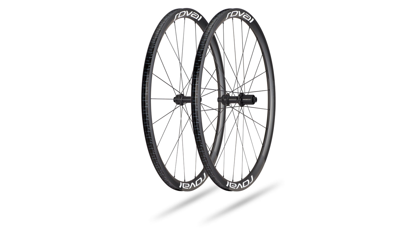 Specialized Roval Alpinist CLX II - Satin Carbon/gloss White 700c Front