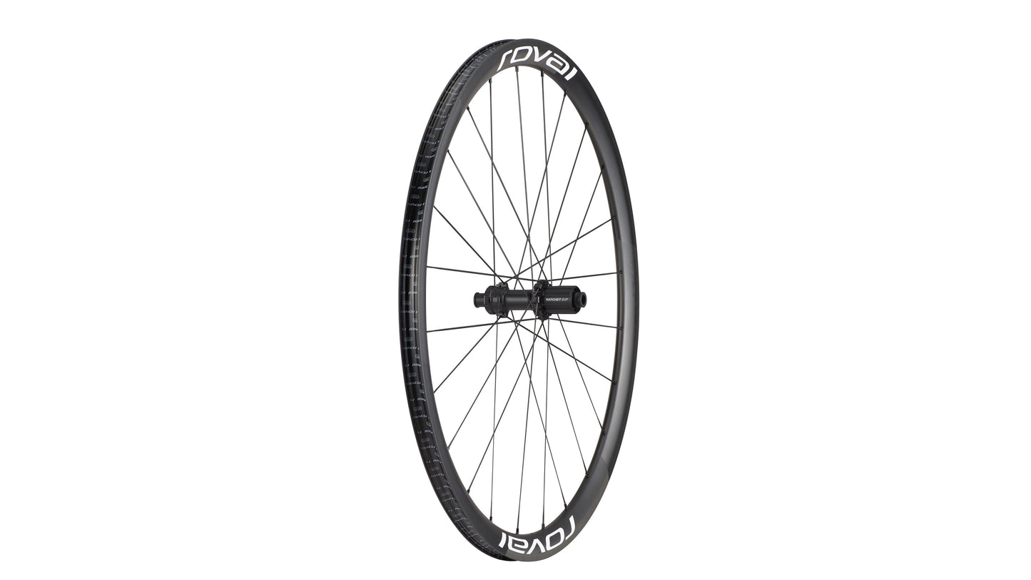 Specialized Roval Alpinist CLX II - Satin Carbon/gloss White 700c Front