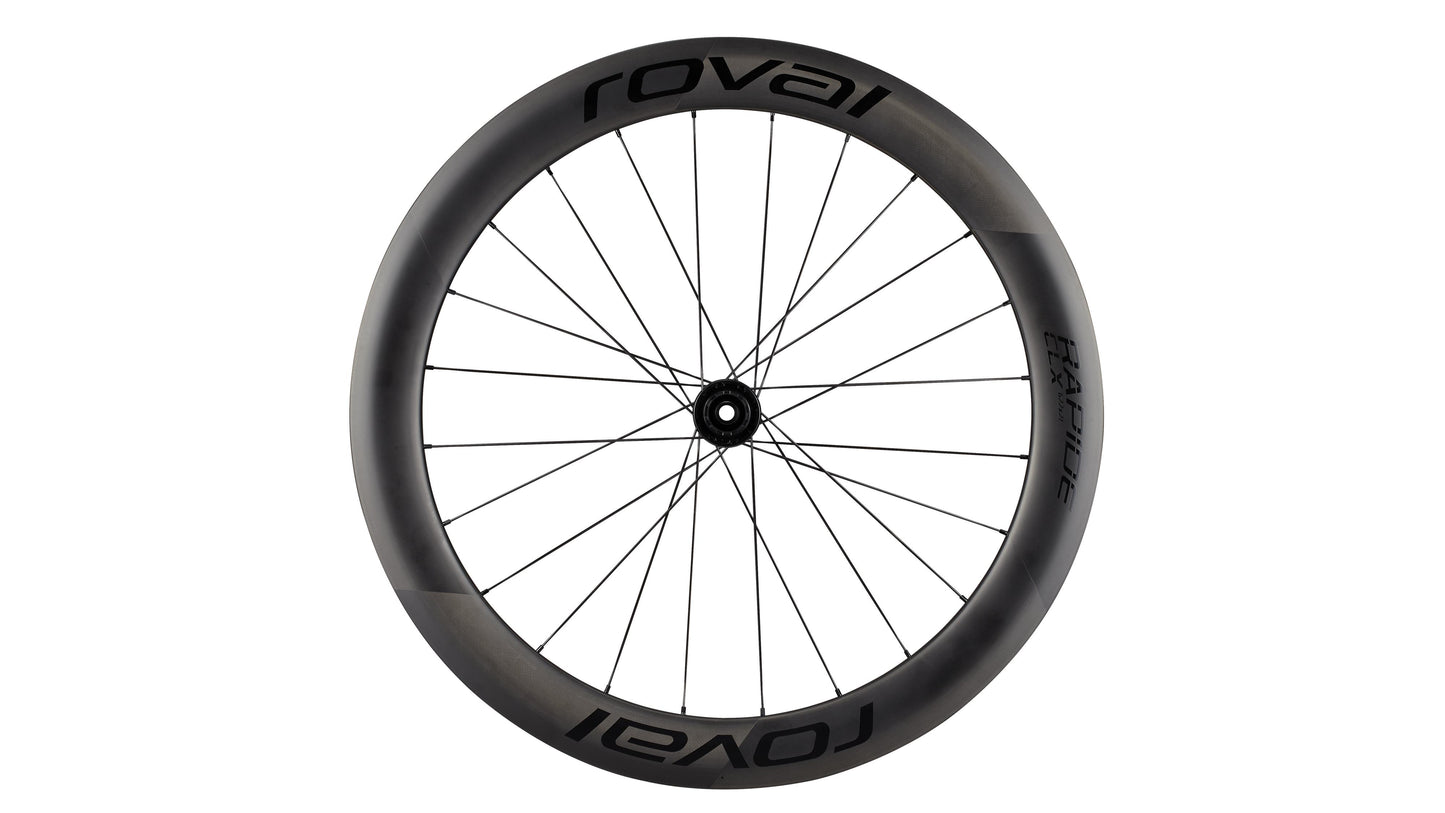 Specialized Roval Rapide CLX II - Satin Carbon/gloss Black 700c Rear