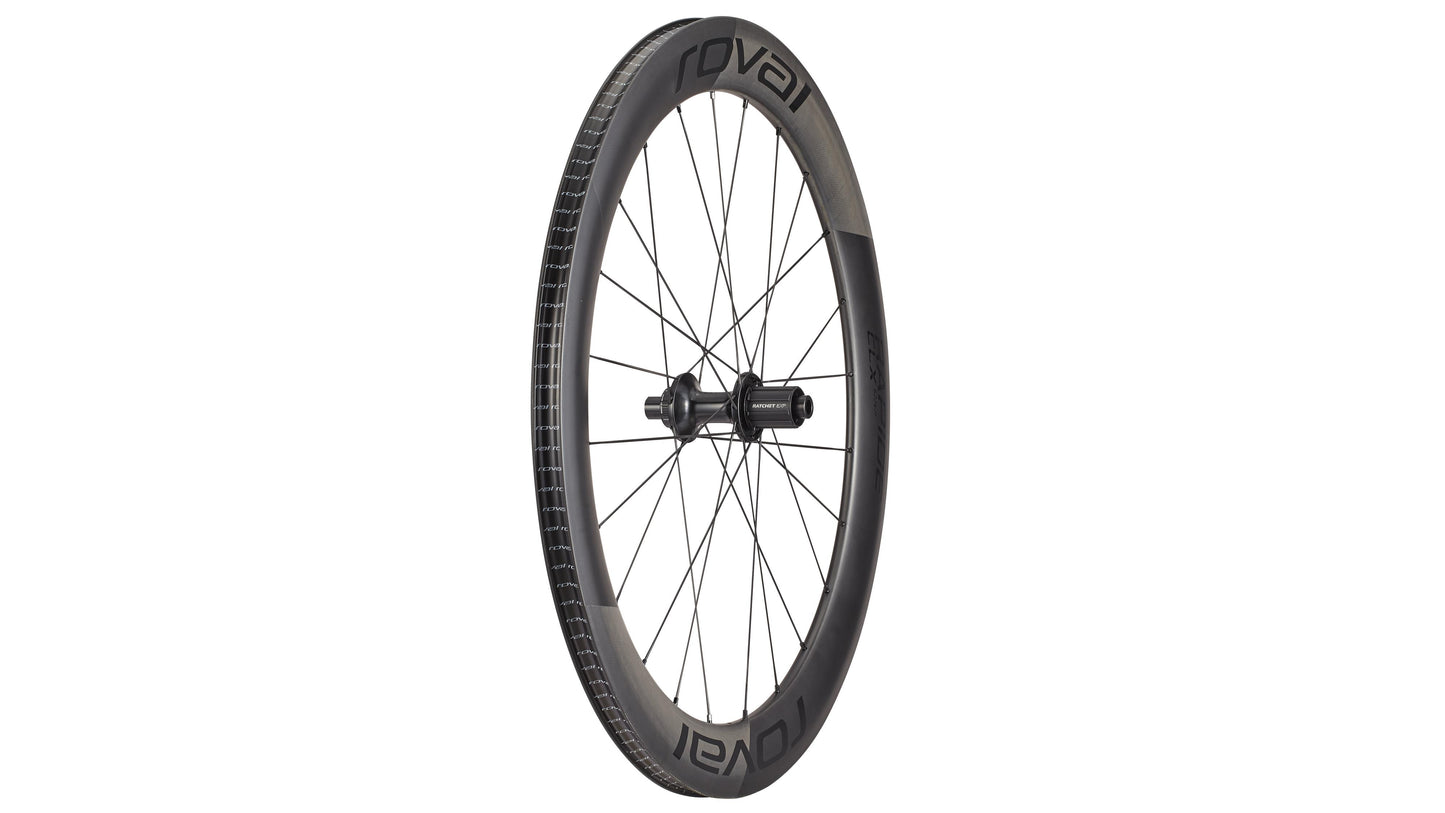 Specialized Roval Rapide CLX II - Satin Carbon/gloss Black 700c Front