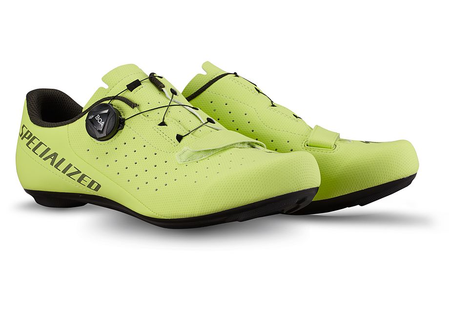Specialized Torch 1.0 Road Shoe - Lmstn/Oakgrn 36