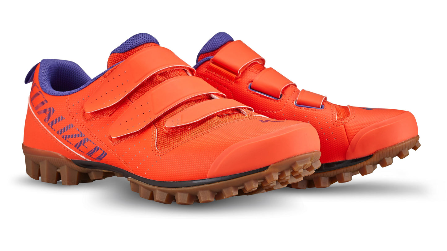 Specialized Recon 1.0 Gravel & Mountain Bike Shoe - Cactus Bloom/limestone/purple Orchid 43