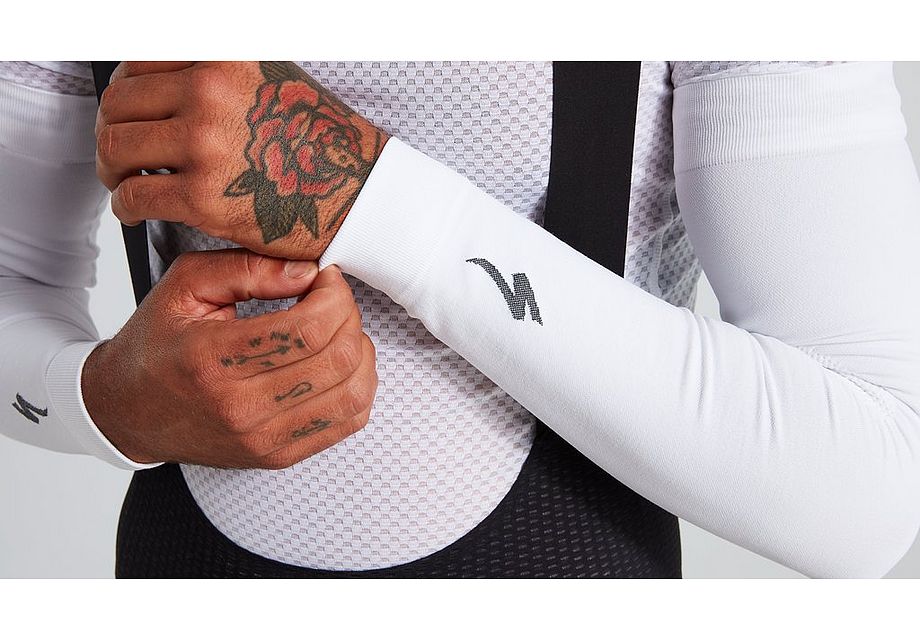 Specialized Seamless UV Arm Cover - Wht XS/S