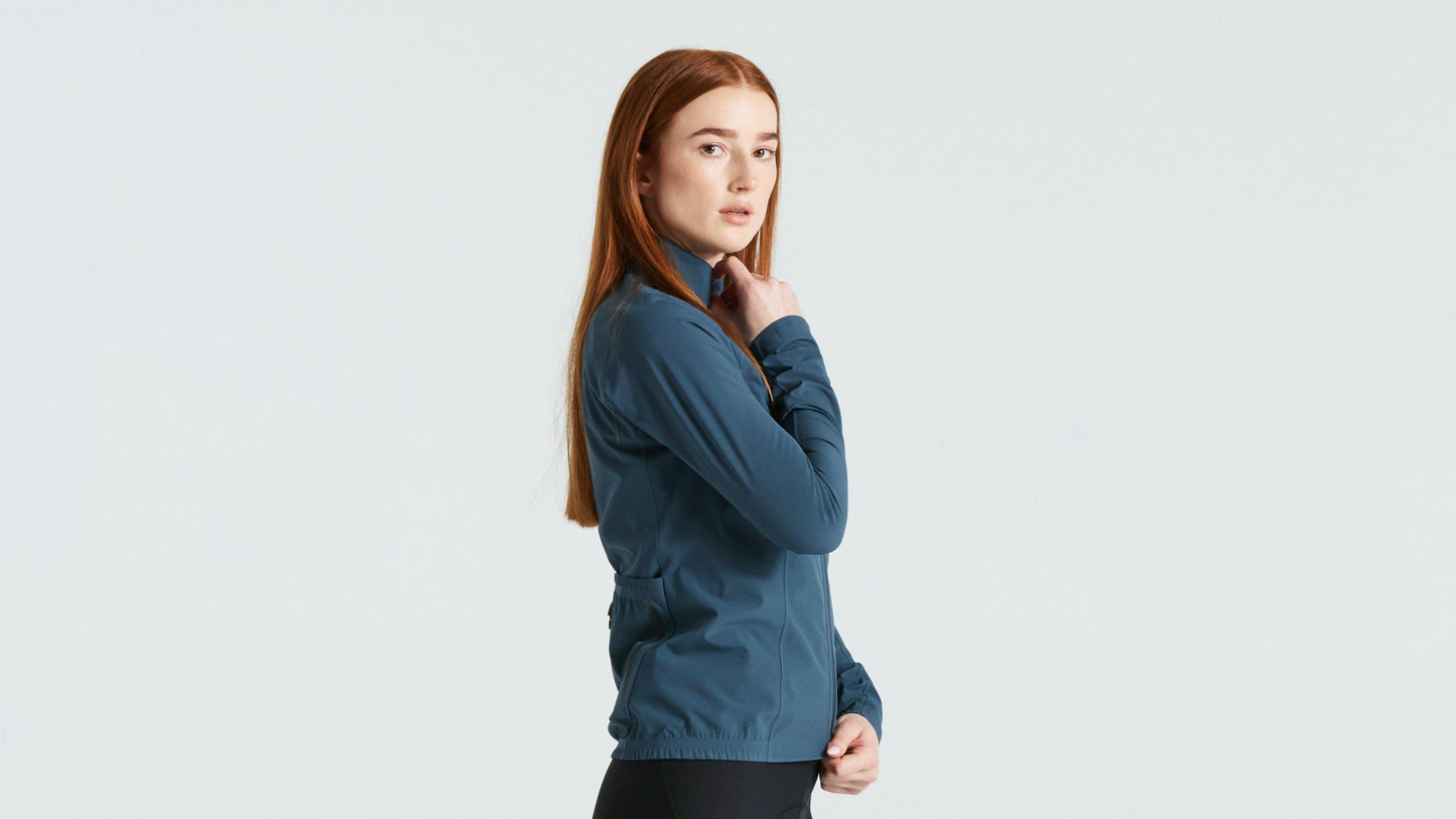 Specialized Women's RBX Comp Rain Jacket - Cast Blue XL