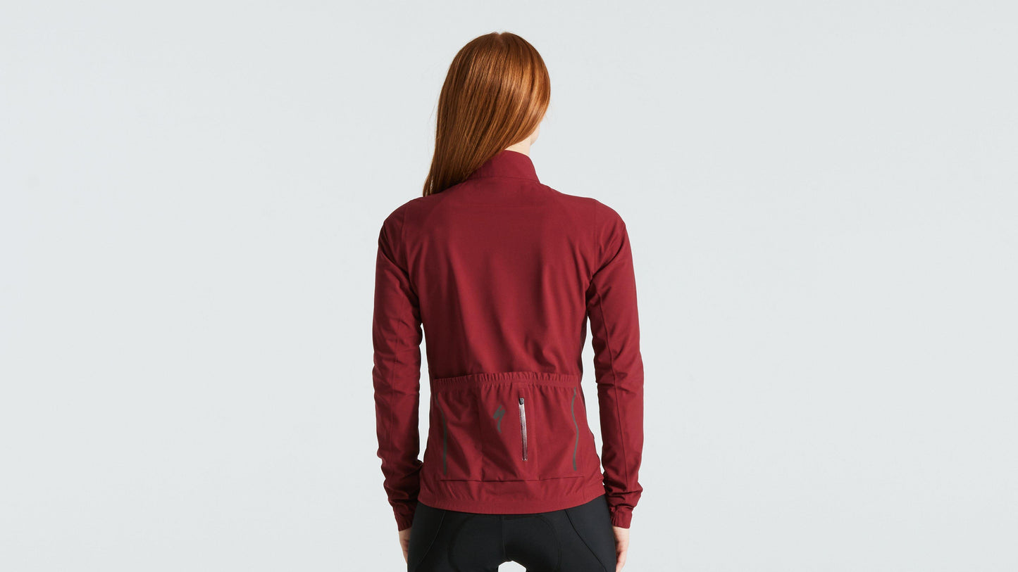 Specialized Women's RBX Comp Rain Jacket - Maroon L