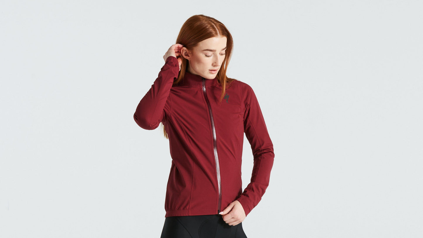 Specialized Women's RBX Comp Rain Jacket - Maroon L