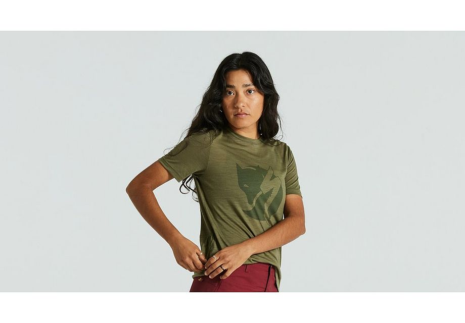 Specialized/Fjällräven Wool Short Sleeve Tee Wmn