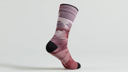 Specialized Soft Air Tall Socks - Maroon Blur L