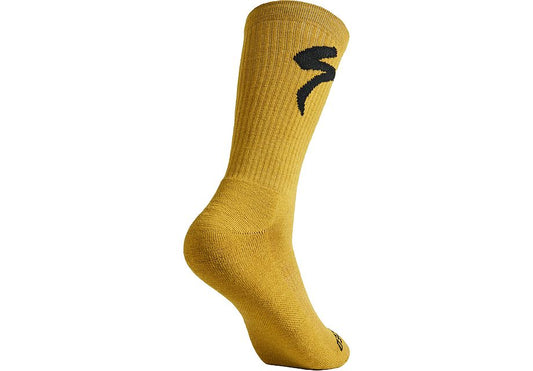 Specialized Merino Midweight Tall Logo Sock - Hrvgld XL