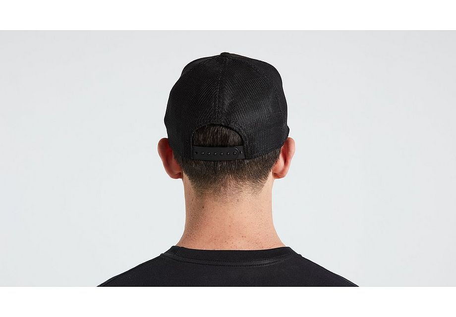 NEW ERA STOKE TRUCKER HAT BLK OSFA