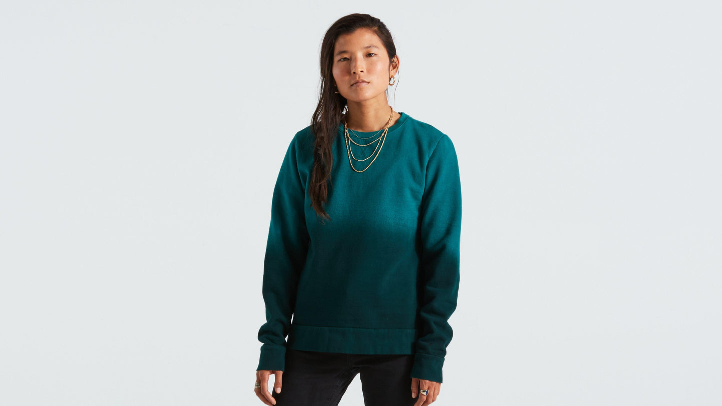 Specialized Legacy Spray Crewneck Ls Wmn Crew