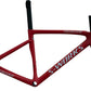 Specialized 2023 Tarmac SL7 S-Works Frmset Celeb - Stn Red/Metwhtgls 54