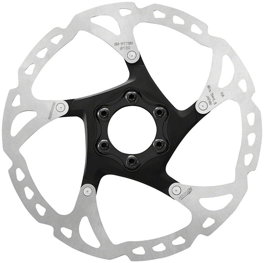 Shimano SM-RT76 Deore XT Disc Brake Rotor 180mm 6-Bolt