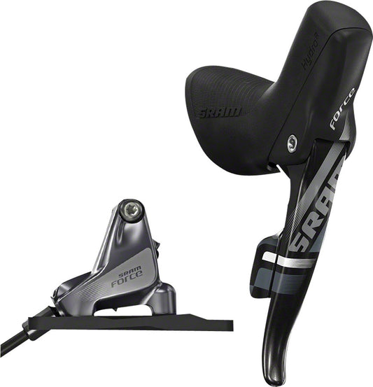 SHIFT/HYDRAULIC DISC BRAKE FORCE22 11-SPEED REAR SHIFT REAR BRAKE 1800MM W FLAT MOUNT HARDWARE (ROTOR SOLD SEPARATELY)