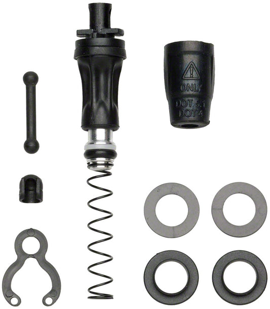 DISC BRAKE LEVER INTERNALS/SERVICE KIT - (INCLUDES PISTON ASSEMBLY, BLADDER & SPRING) - ELIXIR CR/R/5 QTY 1