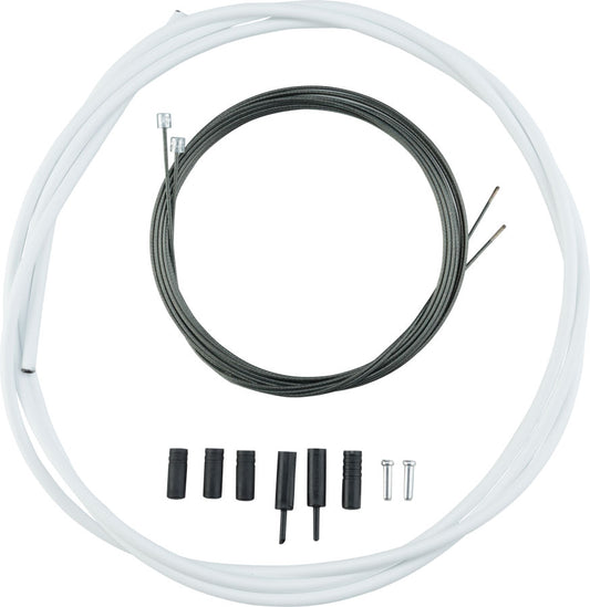 ROAD OPTISLICK SHIFT CABLE SET - WHITE