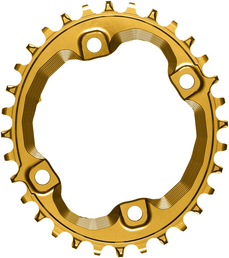 absoluteBLACK Oval 96 BCD Asymmetric Chainring for Shimano XT M8000/SLX M7000