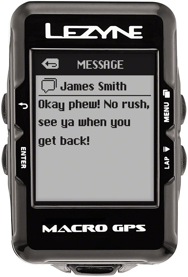Lezyne Macro GPS Bike Computer