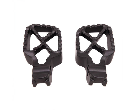 JackRabbit Mega Metal Footpegs Black (for XG)