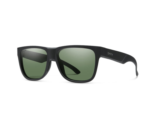 Smith Lowdown 2 - Matte Black / Chromapop Polarized Gray Green