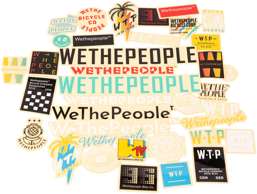 We The People Stickers/Decals