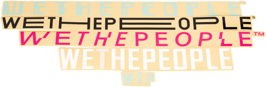 We The People Stickers/Decals