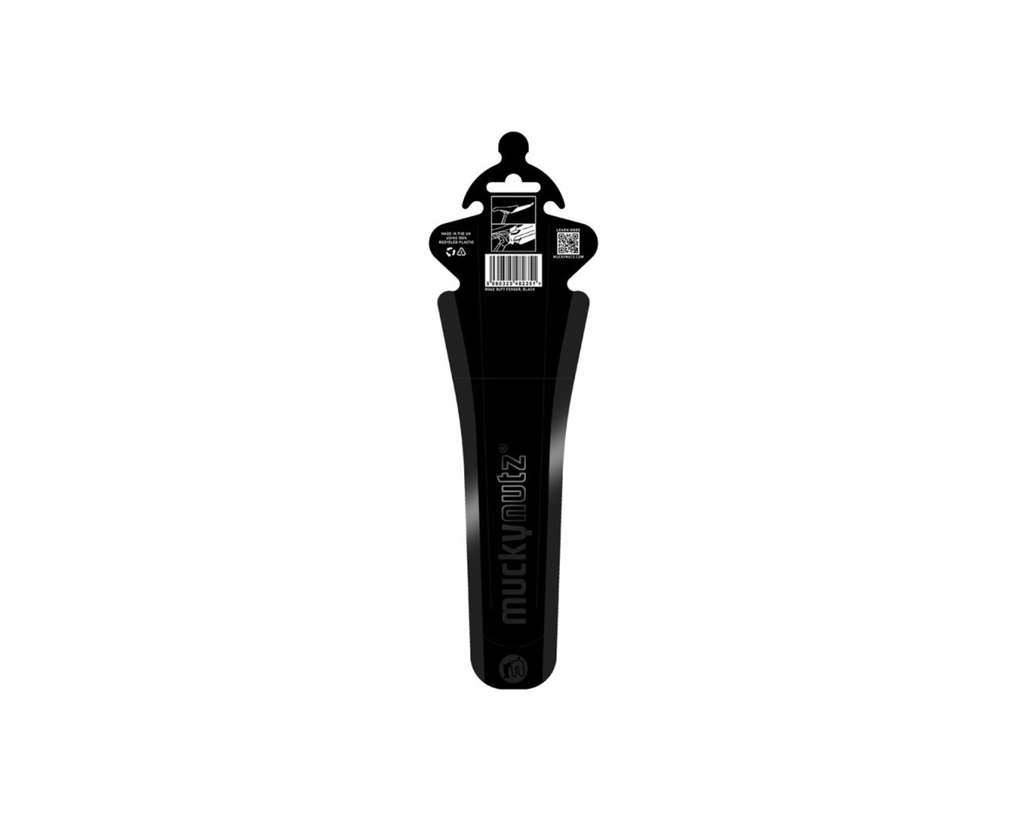 Mucky Nutz Road Butt Fender - Black