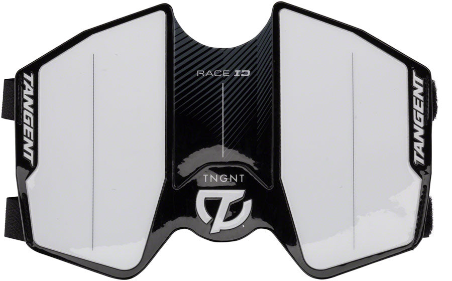 Tangent Side Plate Number Plate Wht/Blk