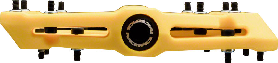 RaceFace Chester Pedals - Platform, Composite, 9/16", Yellow