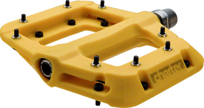 RaceFace Chester Pedals - Platform, Composite, 9/16", Yellow