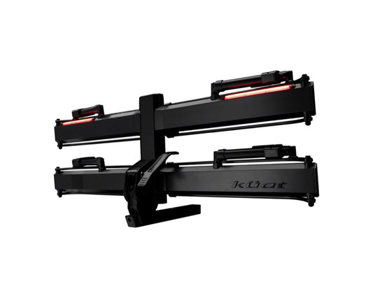 Kuat Piston™ Pro X 2" Led Dual Ratchet Platform Rack With Kashima 2 Bike - Galaxy Gray