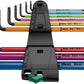 WERA 950/9 HEX-PLUS L-KEY HEX WRENCH SET - METRIC, MULTICOLOR