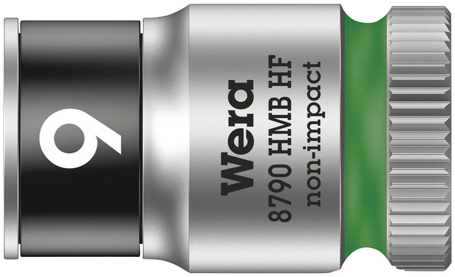 Wera 8790 HMB HF Zyklop 3/8" - Socket, 9mm