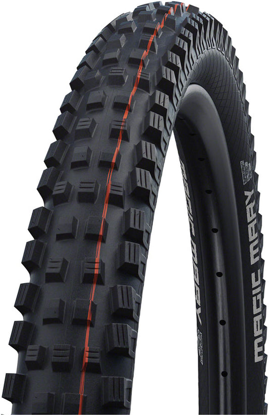 SCHWALBE MAGIC MARY TIRE - 26 X 2.35 TUBELESS FOLDING BLACK EVOLUTION SUPER GRAVITY ADDIX SOFT