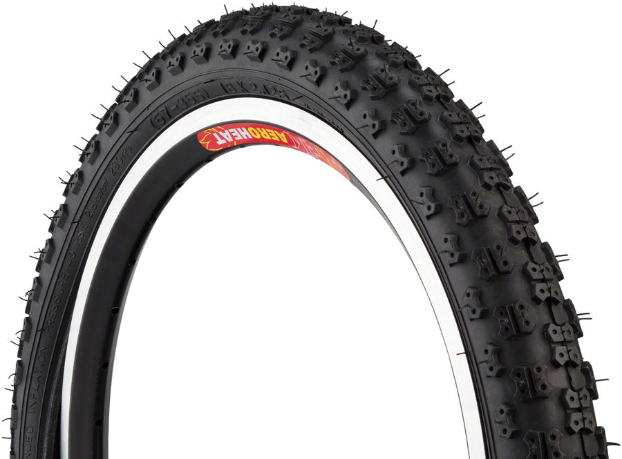 KENDA K50 TIRE - 18 X 2.125 CLINCHER WIRE BLACK